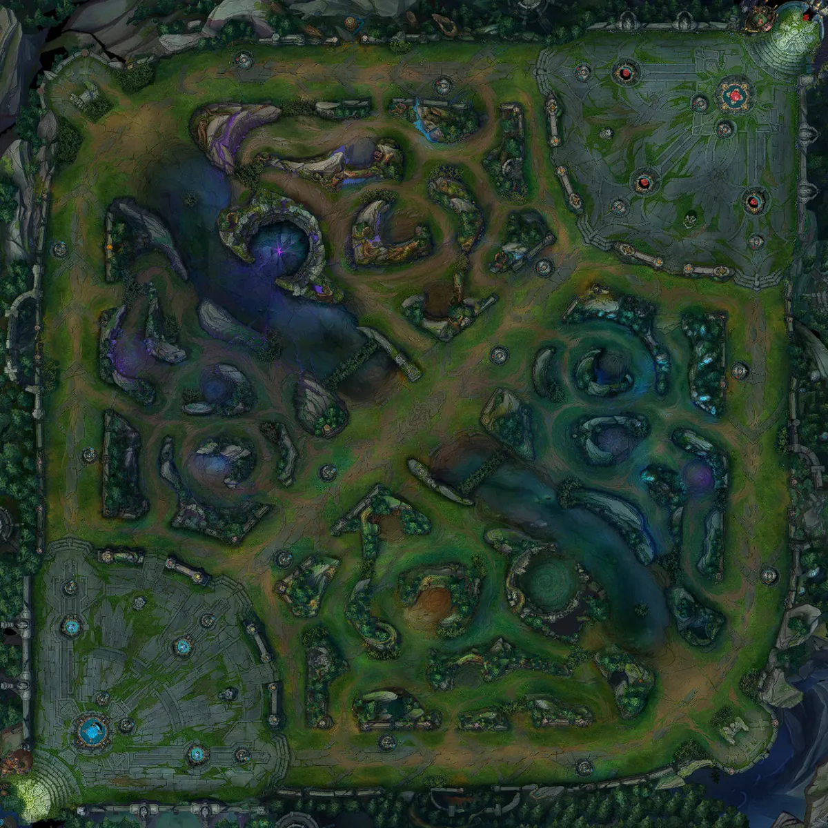 Карта Wild Rift